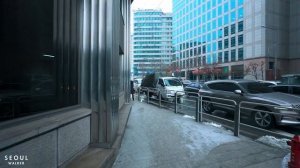 The Road to Myeongdong is Very Slippery! _ Seoul Winter Walk