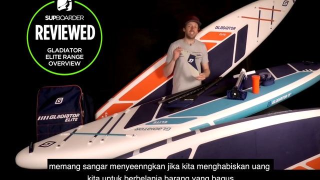 GLADIATOR SUP Elite Range Overview Bahasa Subtitle смотреть онлайн