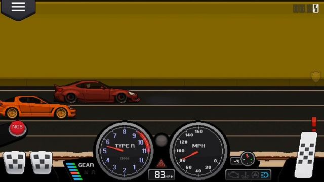 Pixel Car Racer How To Street Race AI'S in cruise mode смотреть онлайн