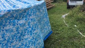 Правильная мойка каркасного бассейна!