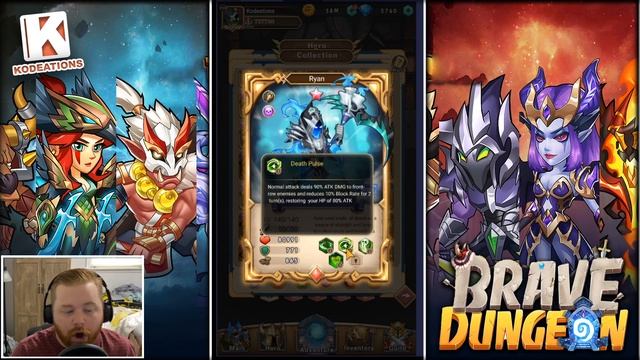 TOP FIVE RARE HEROES - Brave Dungeon: Roguelite IDLE RPG