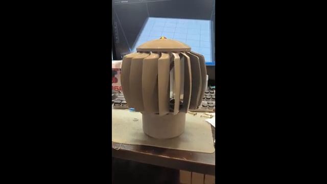 Турбодефлектор своими руками нанодефлектор на 3D принтере . смотреть онлайн