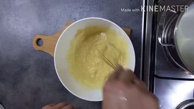 ПУДИНГ - (Заварной крем).Самый простой рецепт,без заморочек./Кулинария для начинающих.