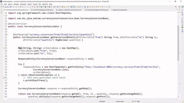 Step 21 Implementation of Feign Client to Call Other micro services. смотреть онлайн