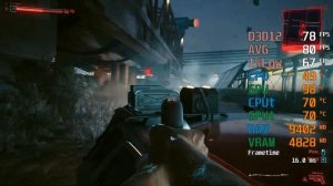 AMD Radeon RX 6600 -- Intel Core i5-11400 -- Cyberpunk 2077 FPS Test i5-11400F