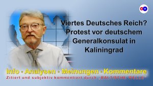 Viertes Deutsches Reich? Protest vor deutschem Generalkonsulat in Kaliningrad.mp4