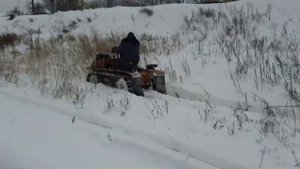 Мини Гусеничный Вездеход