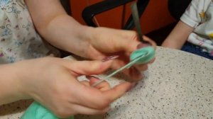 Новогодняя поделка Сани деда Мороза