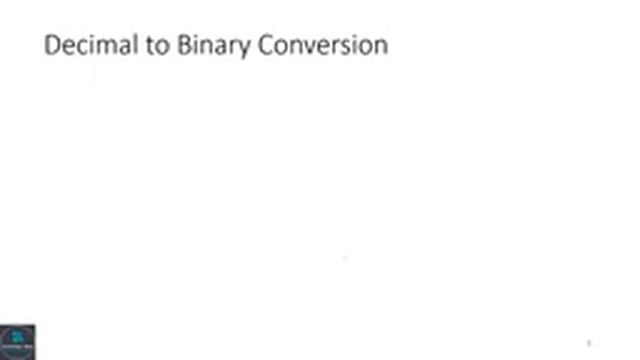 Lecture 3 - Binary Number System Part - I