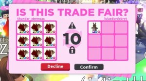 Was this a fair trade should I accept??WFl? adopt me# adopt me trading# Roblox adoptme trading#