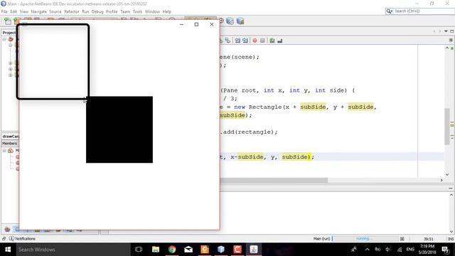 002 - 03 - JavaFX Tutorial - Sierpinski Carpet [Optional] смотреть онлайн