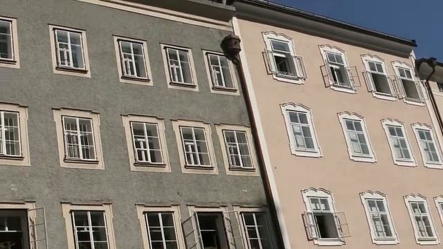 Зальцбург Старый город  Австрия  Salzburg Old town Austria