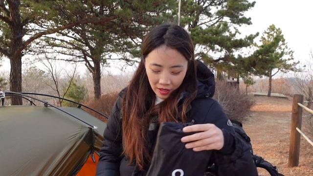[145캠핑] 나의 첫 번째 백패킹 텐트｜백컨트리 재너두 2P｜백패킹 화장실 전 이렇게 해결합니다｜30분만에 만난 박지