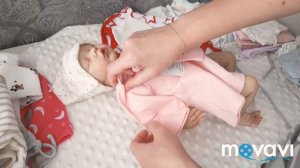 Первый опыт покраски ?куклы с Али Экспресс ?Reborn готов.mp4
