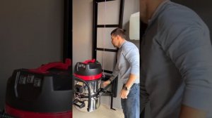 Система внутри постового пылесоса автомойки самообслуживания