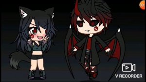 Клип/демон в моей голове/гача лайф