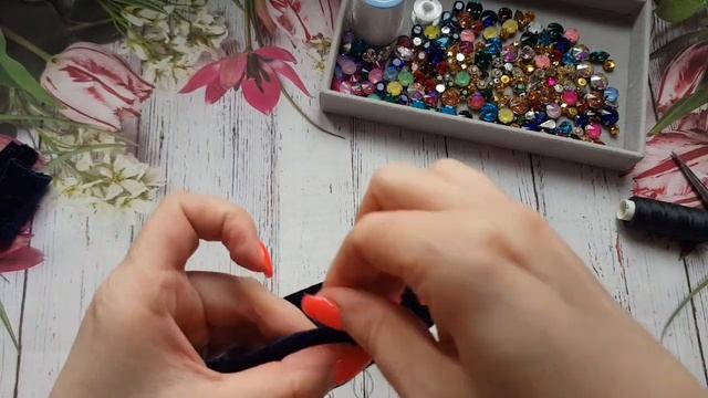 Как сделать ободок для волос своими руками How to make a headband with your hands #ободокдляволос