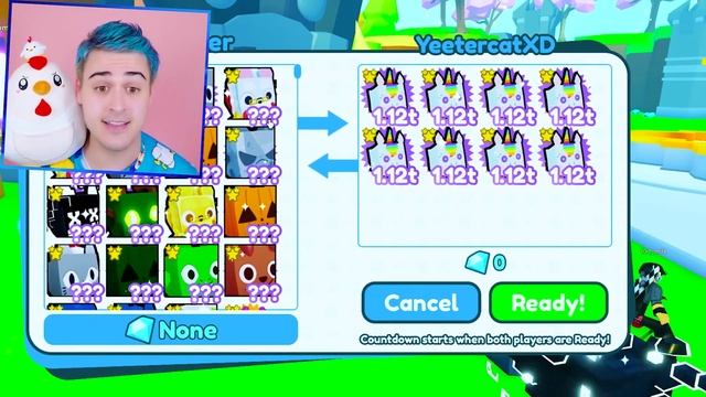 What People Trade For Rainbow *HUGE EASTER CAT* In Pet Simulator X Roblox!! (Pet Sim X RICH TRADING смотреть онлайн