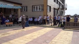 ОТКРЫТИЕ НОВОЙ ШКОЛЫ ИМЕНИ СУРАКАТА АСИЯТИЛОВА НОВАЯ УРАДА ШАМИЛЬСКОГО РАЙОНА
