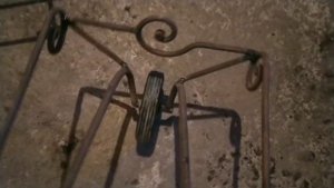 Тележка для сбора клубники, своими руками.