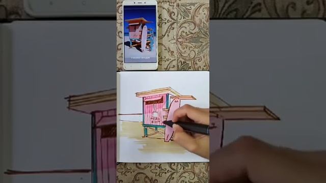 20 MINSKETCH | Быстрый скетчинг маркерами | ВОЗДУШНЫЕ ШАРЫ смотреть онлайн