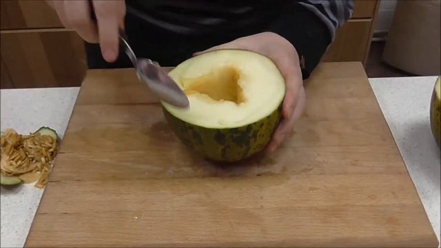 Сочная свинина в дынном лукошке смотреть онлайн