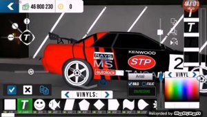 как сделать топ винил ADVAN на р32 в car parking multiplayer