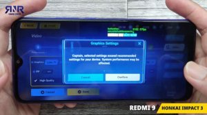 Redmi 9 Honkai Impact 3 Test Setelah Update MIUI 12.5