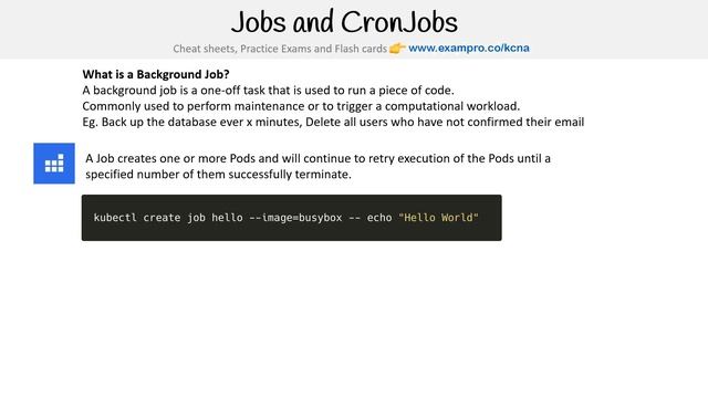 CNCF-KCNA — Jobs and Cron Jobs смотреть онлайн