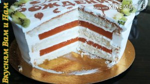 ФРУКТОВАЯ ПРОСЛОЙКА ДЛЯ ТОРТА НА ЖЕЛАТИНЕ//FRUIT LAYER FOR CAKE ON GELATIN//
