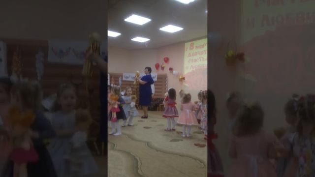 Танец с куклами на 8 марта в детском саду | Dance with dolls on March 8 in kindergarten