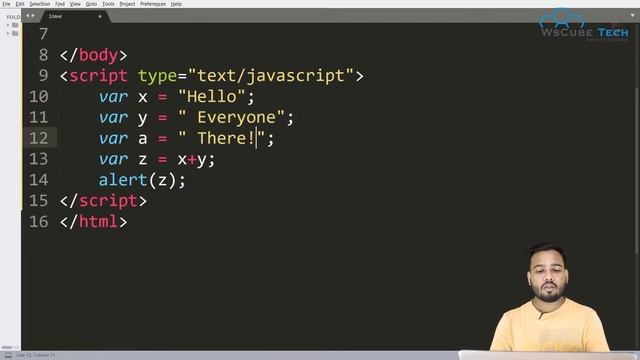 Javascript String Concatenation - How to Concatenate Strings in JavaScript | Javascript Tutorials