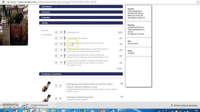 Купить билеты в алькасар Севильи по интернету смотреть онлайн