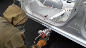 Toyota Chaser.Антикор. обработка днища авто.(Thermal Spray Zinc)