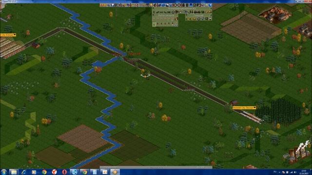 Обзор игры OpenTTD часть #1 смотреть онлайн