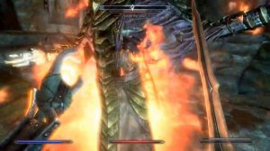 Skyrim DRAGONBORN: 'VAHLOK THE JAILOR' DRAGON PRIEST Boss Fight (LEGENDARY)