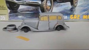 ГАЗ-М1.(ZVEZDA) Часть №3 подготовка к покраске .