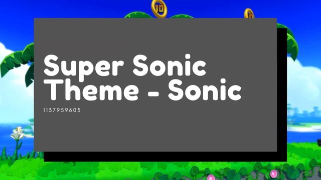 Roblox Sonic Id's | Part 2 смотреть онлайн