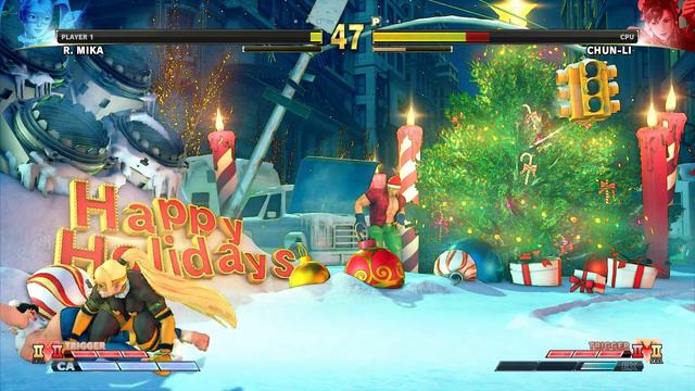 R Mika in Latex vs Chun Li in Jeans - Street Fighter V PC Mods смотреть онлайн