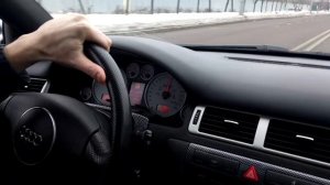 Разгон AUDI A6 C5 quattro S Line 2 7 biturbo