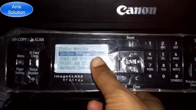 How To Chack Canon MF244dw Printer Cartridge ink Lavel смотреть онлайн