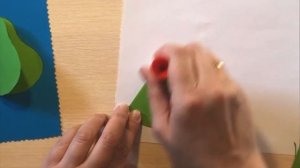 Аппликация "Груша"