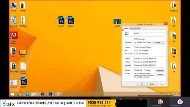Photoshop tutorial for beginners in English - Class 12 | File Menu | Grafix Vidya смотреть онлайн