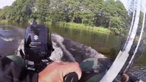 suzuki DF 4-6 hp покатушки