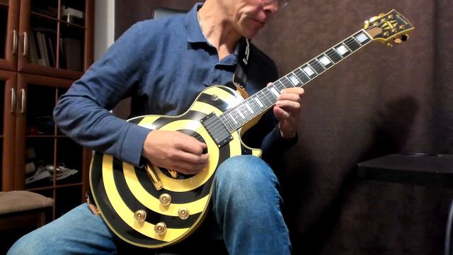 To Mr.Crowley (outro solo cover) - Zakk Wylde Les Paul Custom Bullseye. смотреть онлайн