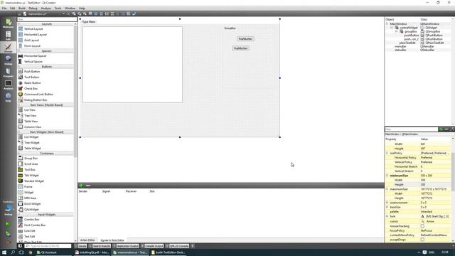 Реализация простейшего текстового редактора на Qt смотреть онлайн