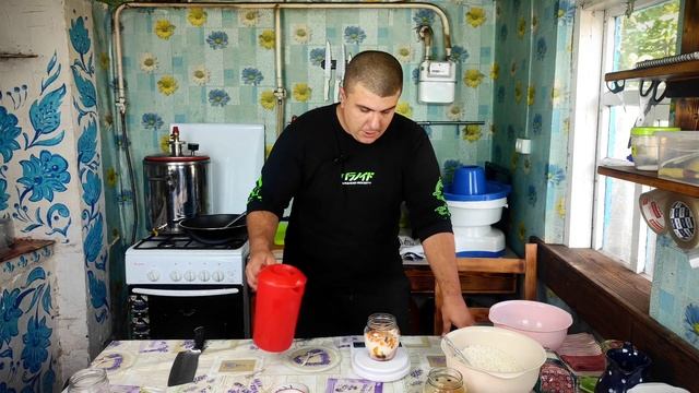 Вкусная РИСОВАЯ КАША с мясом в автоклаве // Готовим с Колхозником