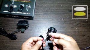Mini Driving Light Bullaes Double Color 20 Watt