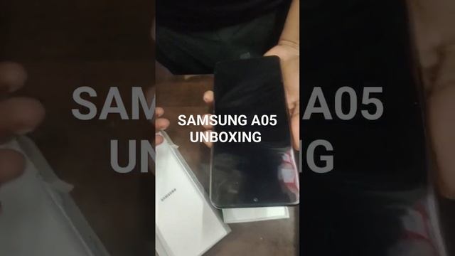 SAMSUNG A05 UNBOXING WITH 2 YEARS WARRANTY