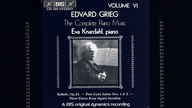 Peer Gynt Suite No. 2, Op. 55: IV. Solveigs sang (Solveig's Song) (Version for piano) смотреть онлайн